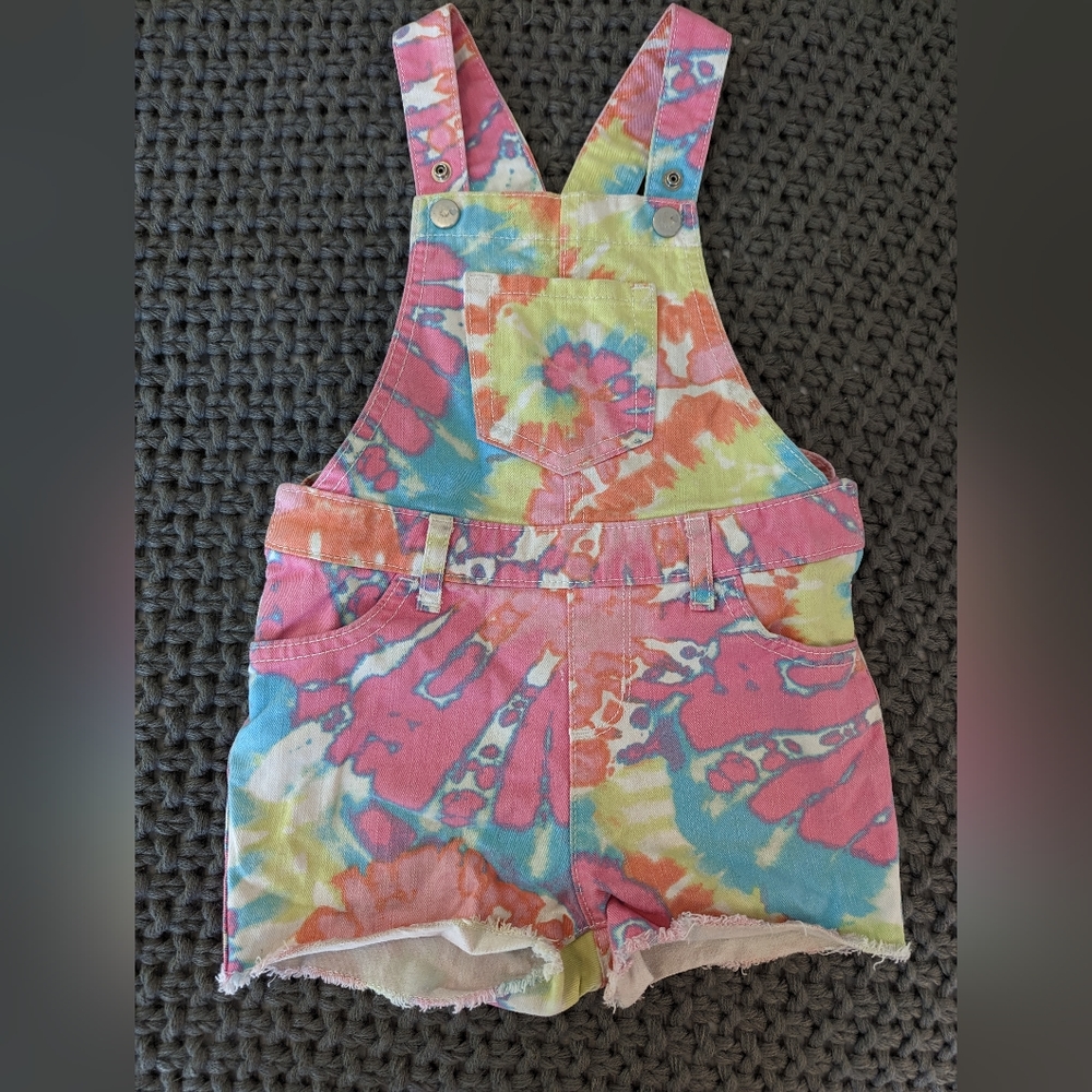 The Children's Place Tie Dye Overalls 4T